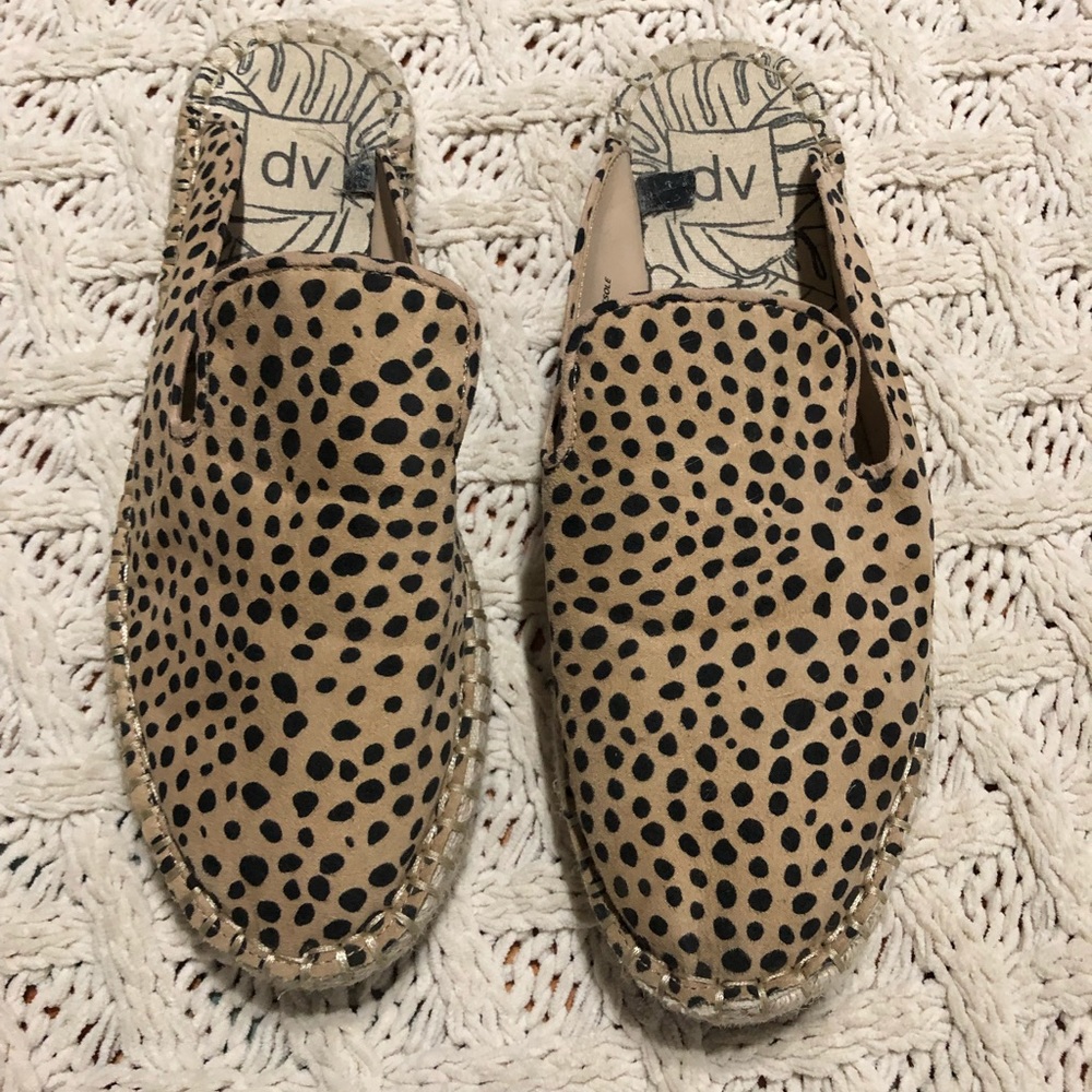 DV Elaine Leopard Mules